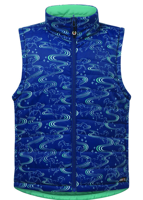Kerrits® Kids' Ride The Wind Reversible Quilted Vest
