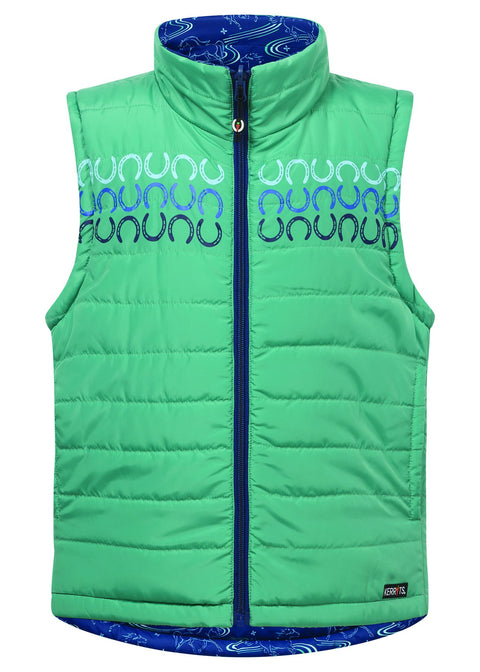 Kerrits® Kids' Ride The Wind Reversible Quilted Vest