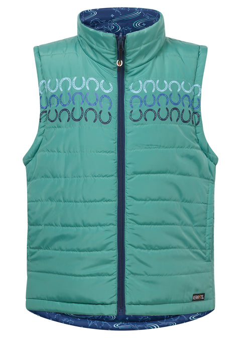 Kerrits® Kids' Ride The Wind Reversible Quilted Vest