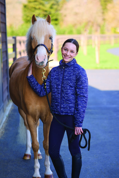Kerrits® Kids' Ride The Wind Reversible Quilted Jacket