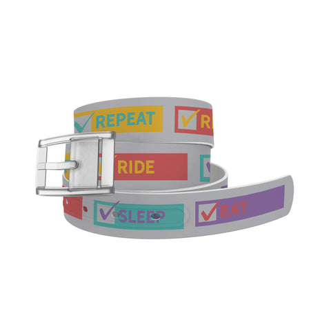 C4 Pattern Belt with Buckle