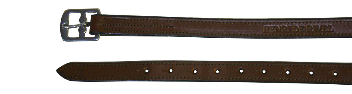 2413 Genuine Leather English Riding Stirrup Leathers, Ideal For Schooling Amazon.com: 48 main image 3