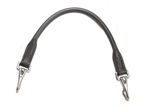Rolled Leather Grab Strap