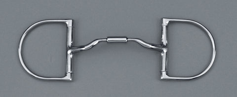 Myler® Low Port Comfort Snaffle D-Ring Bit MB 04