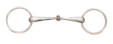 Centaur® Solid Mouth Loose Ring Snaffle Bit