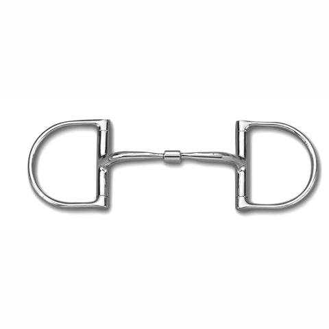 Myler® Dee without Hooks Comfort Snaffle with Narrow Barrel MB 01