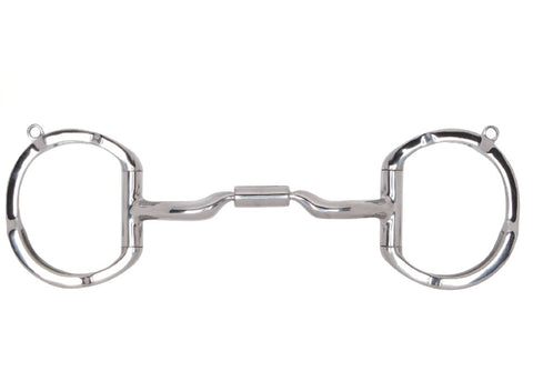 Myler® Eggbutt with Hooks, MB 04 Low Port Comfort Snaffle