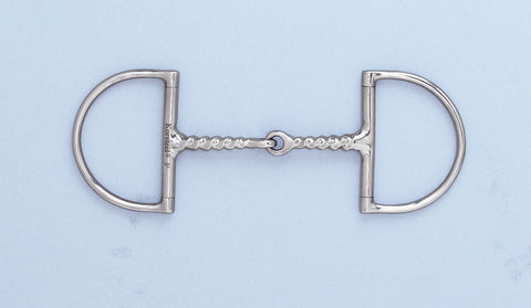 Suffolk™ Corkscrew Snaffle Hunter D-Ring Bit