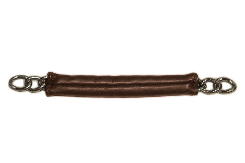 Walsh™ Leather Covered Curb Chain