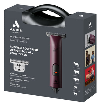 Andis® AGC Super 2-Speed™ Clipper with T-84 Blade