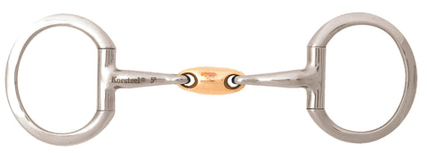 JP by Korsteel® Copper Oval Link Eggbutt Bit