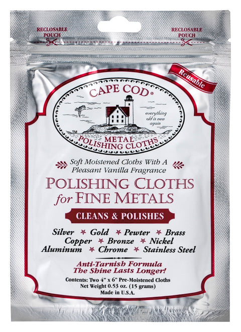 Cape Cod Metal Polishing Cloth