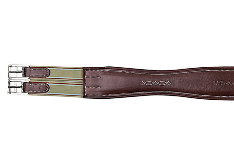 Marcel Toulouse Contour Shaped Padded Leather Girth