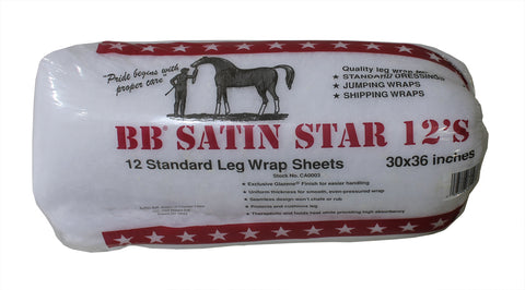 BB Satin Star Satin Leg Wraps