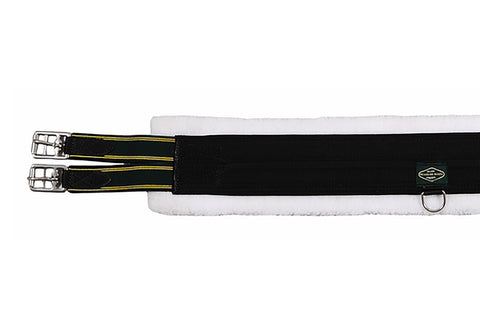 Henri de Rivel Synthetic Fleece Girth - Black