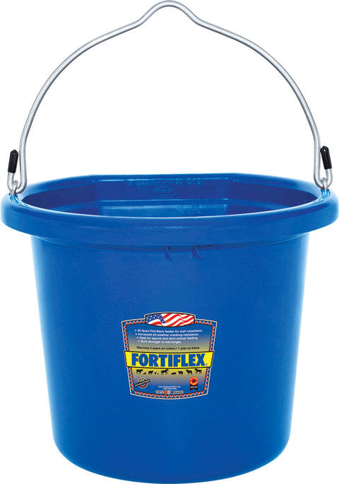 Fortiflex® 20-Quart FlatBack Bucket - Colors