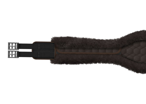 E.A. Mattes Contoured Long Girth with Detachable Cover
