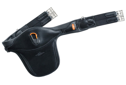 Schockemöhle Olymp Anatomical Girth - Black/Silver / 46 - Girths