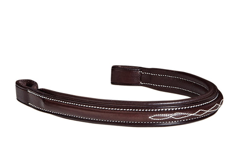 DS Fancy-Stitched Padded Browband