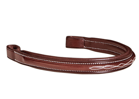 DS Fancy-Stitched Padded Browband