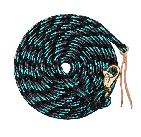 Kensington™ Clinician Tricolored Training Lead 15’ - Black/Teal/Grey / 15 - Leads Other