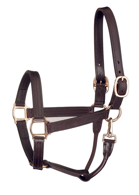 Perri’s® Track Style Show Halter with Snap Throat