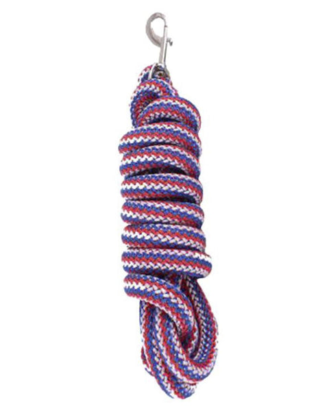 Nylon Pro Braided Lead Rope with Nickel-Plated Hardware