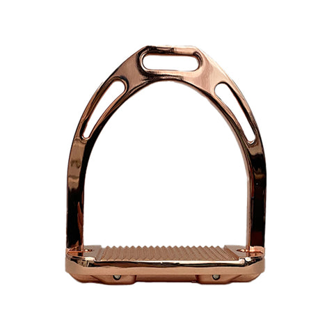 TuffRider® Aluminum Rose Gold Stirrups