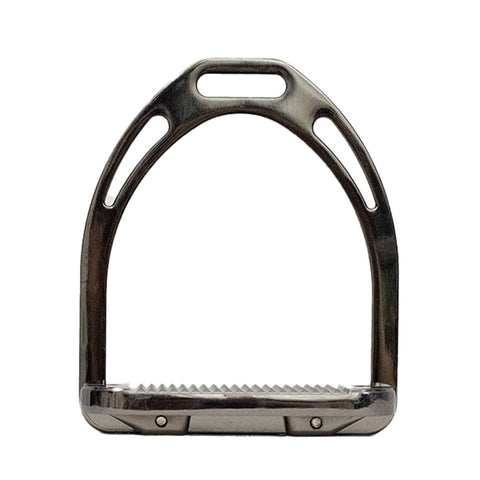 TuffRider® Aluminum Black Nickel Stirrups