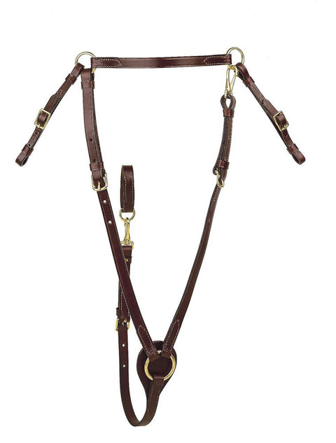 Tory Leather Company Oversize Hunt Breastplate