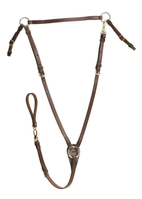 Tory Leather Company Flat Hunt Breastplate
