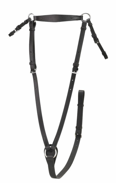 Tory Leather Company Heavy-Duty Hunt Breastplate with Stainless Steel