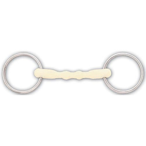 Happy Mouth Bits® Shaped Mullen Mouth Loose Ring Bit