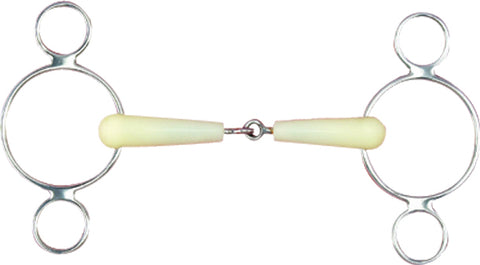 Happy Mouth Bits® Jointed 2-Ring Elevator Bit