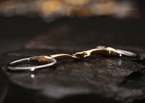 Neue Schule Tranz Angled Lozenge Eggbutt Bit (16mm)