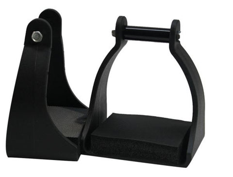 Molded Plastic Endurance Stirrups with Rubber Treads