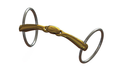 Neue Schule Turtle Top™ Flex™ Loose Ring Snaffle Bit (16mm)
