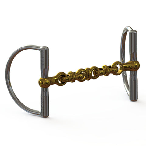 Neue Schule Waterford Hunter D-Ring Bit - 14 mm mouth