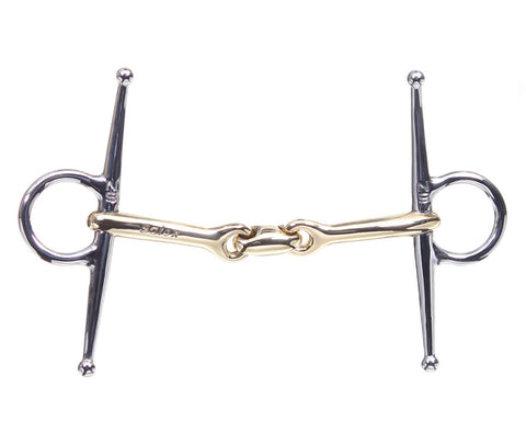Neue Schule Pony Tranz Angled Lozenge Full Cheek Bit - 10 mm mouth