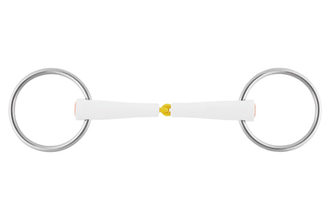 Herm Sprenger® Nathe Loose Ring Snaffle Bit with 18 mm Single-Jointed Mouth