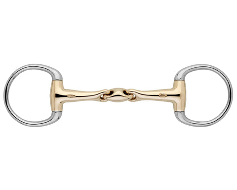 Herm Sprenger® Sensogan® KK Ultra Eggbutt Bit - 16mm mouth; 70mm rings