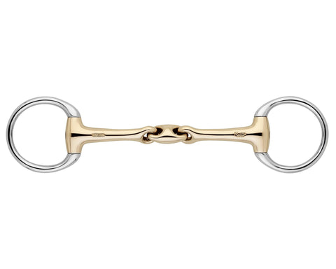 Herm Sprenger® Sensogan® KK Ultra Eggbutt Bradoon - 14mm mouth; 55mm rings