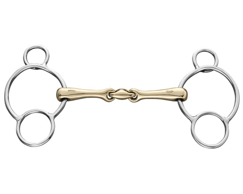 Herm Sprenger® Sensogan® KK Ultra Universal Bit - 18 mm mouth; 70 mm rings