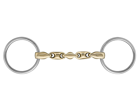Herm Sprenger® Sensogan® Multi Joint Bit -  16 mm mouth; 70 mm rings