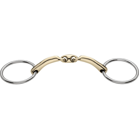 Herm Sprenger® Sensogan® NovoContact Loose Ring Snaffle - 12 mm mouth; 70 mm rings