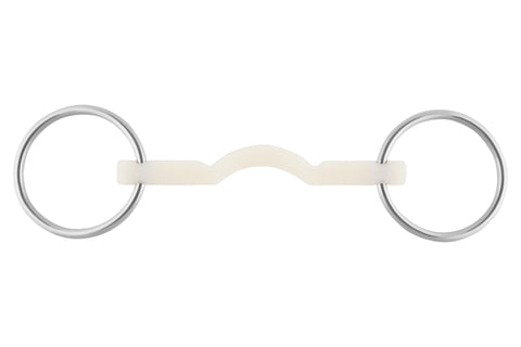 Herm Sprenger® Nathe Mullen Mouth Bit - 15 mm Hard Mouth with Port