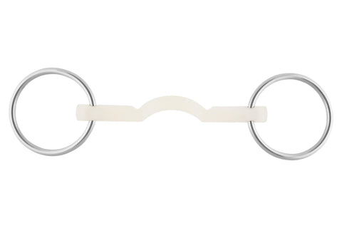 Herm Sprenger® Nathe Mullen Mouth Bit - 15 mm Soft Mouth with Port