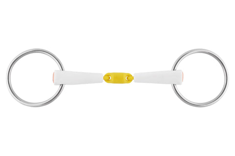Herm Sprenger® Nathe Loose Ring Snaffle with 18 mm Double-Jointed Mouth