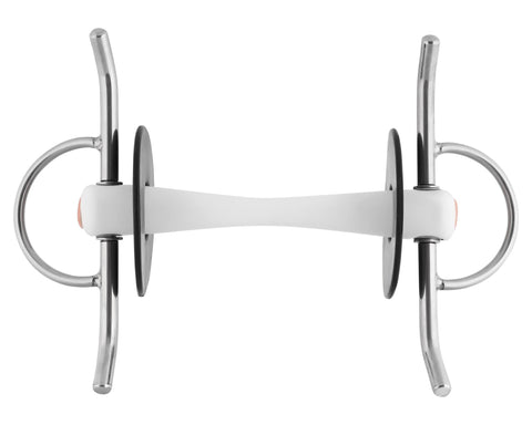 Herm Sprenger® Nathe Full Cheek Snaffle with 20mm Flexible Mullen Mouth