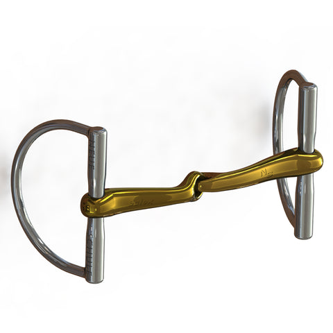 Neue Schule Demi Anky Hunter D-Ring Bit - 16 mm mouth